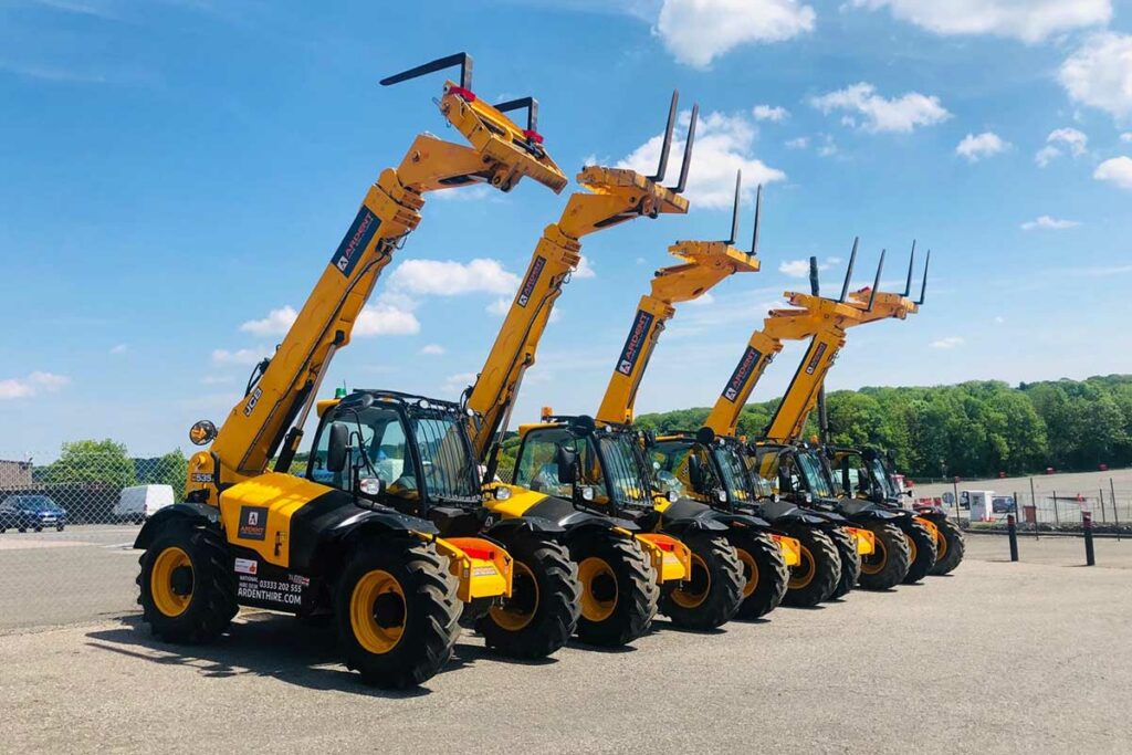Telescopic Handlers during Training Session